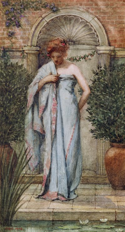 Después del Baño, 1908 de Philip Burne Jones